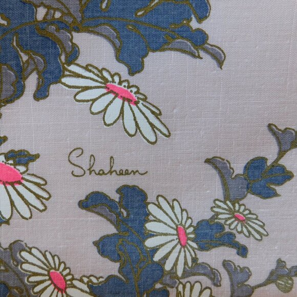 VTG groovy Katashas Unusuals wrap skirt fabric Schumacher Turtle Time material - Picture 13 of 16